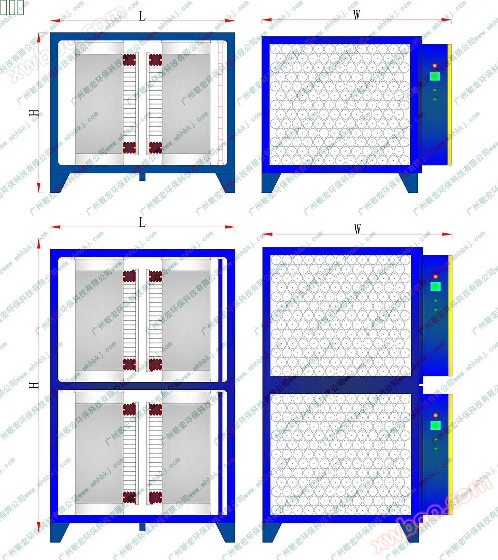 MH-D/JD负离子静电油烟净化器