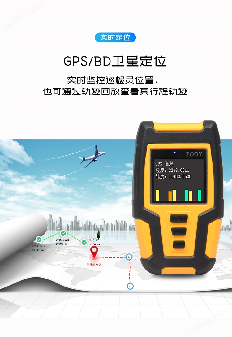 Z-6900F GPS指纹巡检仪